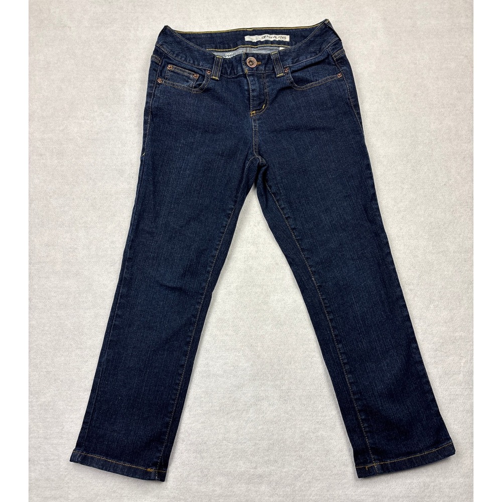 DKNY Soho Jeans Womens 6P Dark Wash Stretch Denim Blue Classic 5 Pocket‎